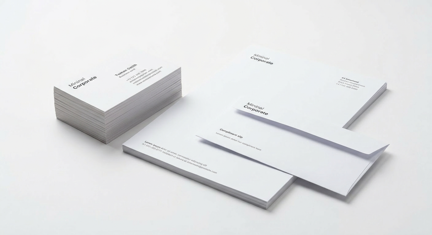 Business stationery